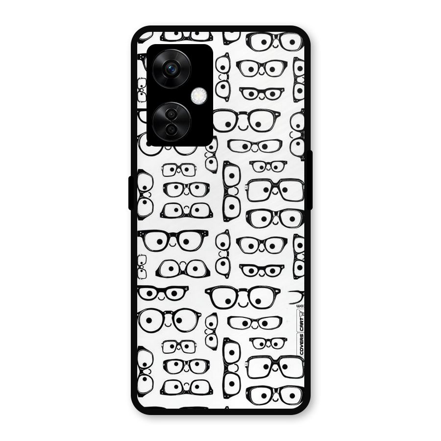 Nerdy Specs Metal Back Case for OnePlus Nord CE 3 Lite