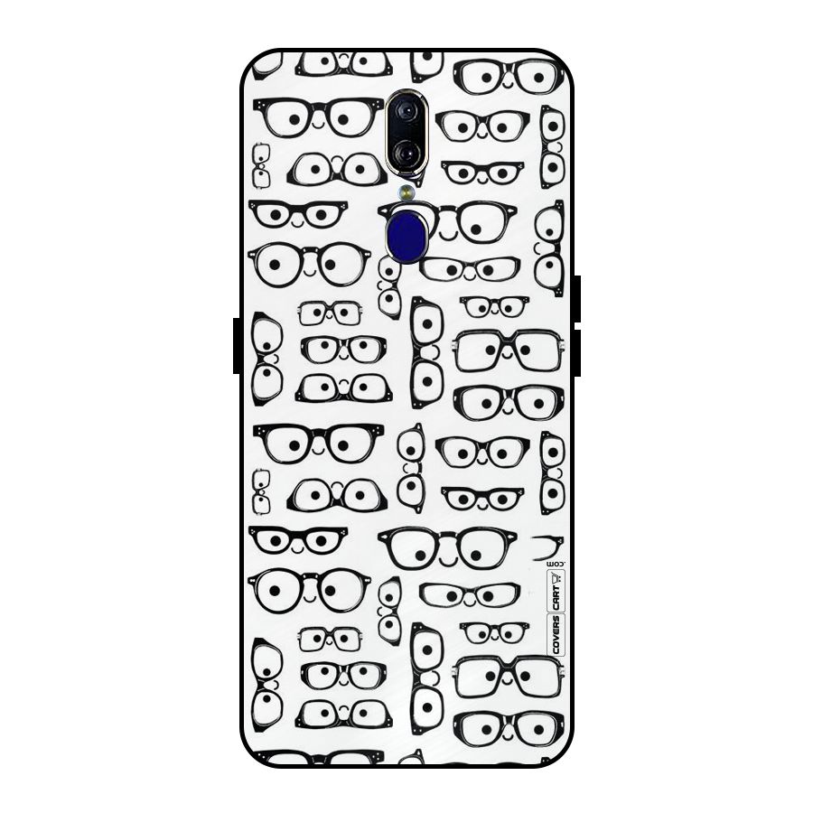 Nerdy Specs Metal Back Case for Oppo F11