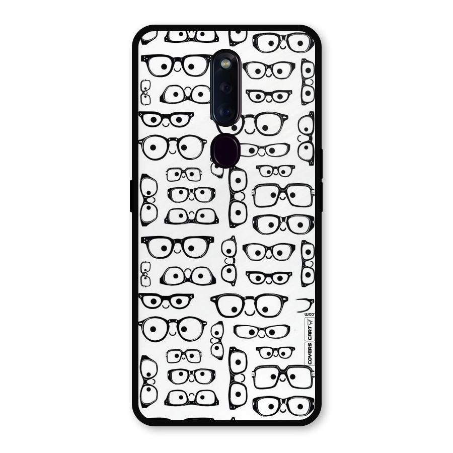 Nerdy Specs Metal Back Case for Oppo F11 Pro