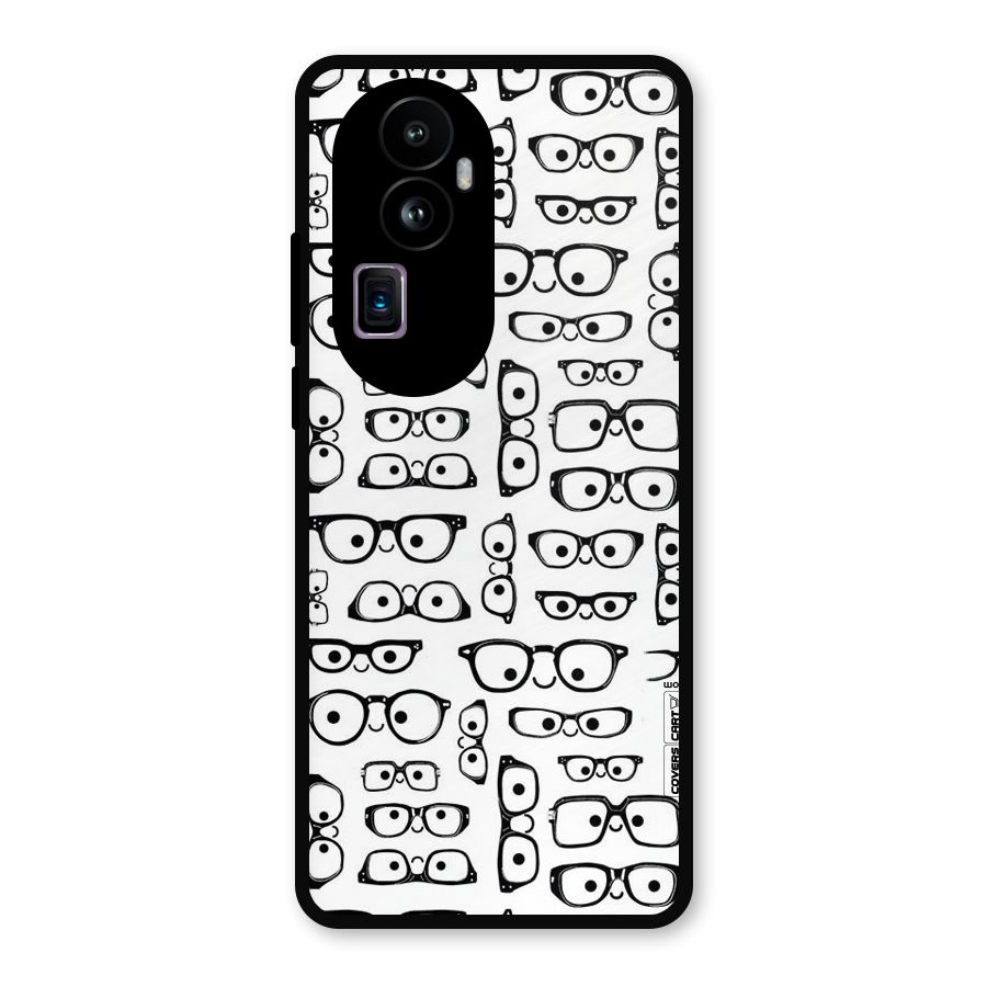 Nerdy Specs Metal Back Case for Oppo Reno10 Pro Plus