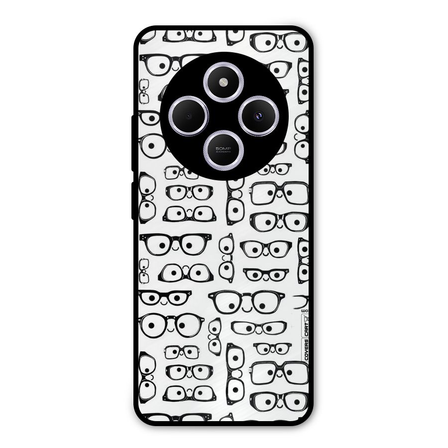 Nerdy Specs Metal Back Case for Poco C75 5G
