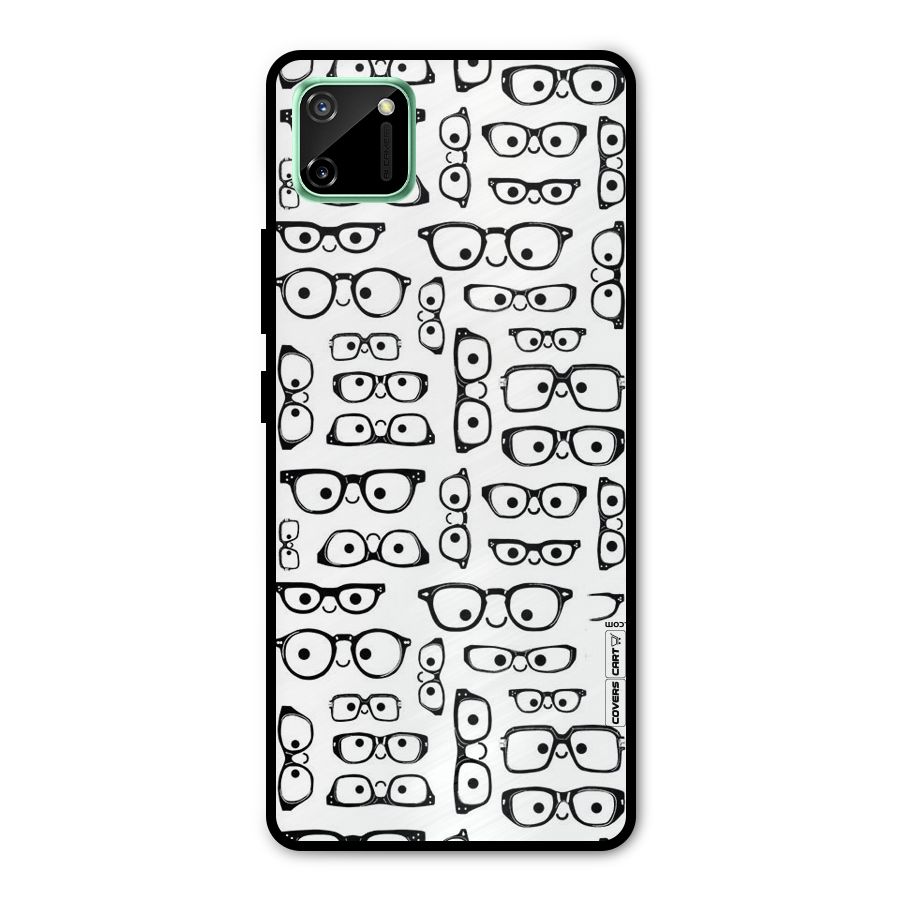 Nerdy Specs Metal Back Case for Realme C11