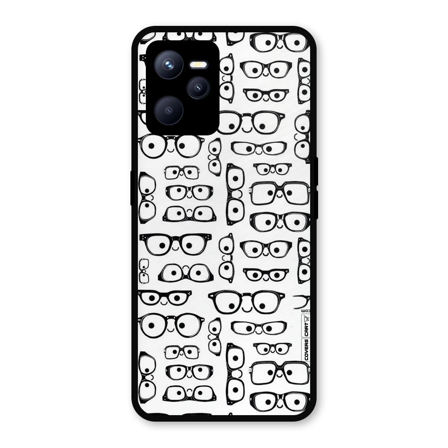 Nerdy Specs Metal Back Case for Realme C35