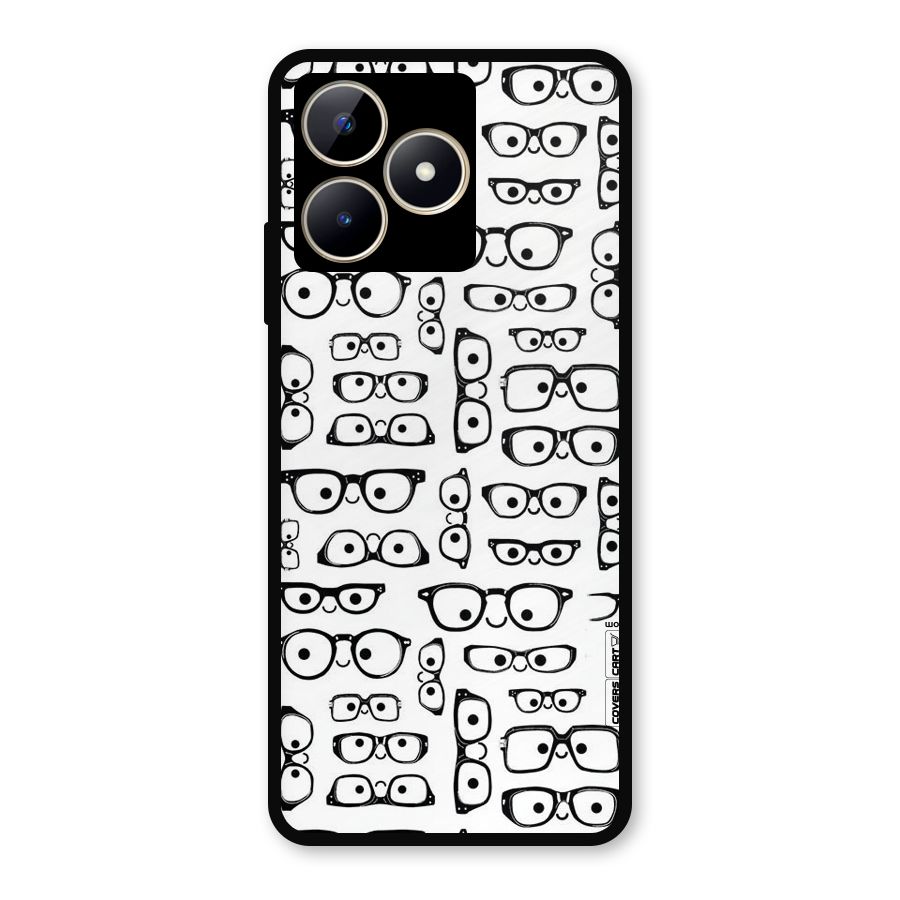 Nerdy Specs Metal Back Case for Realme C53