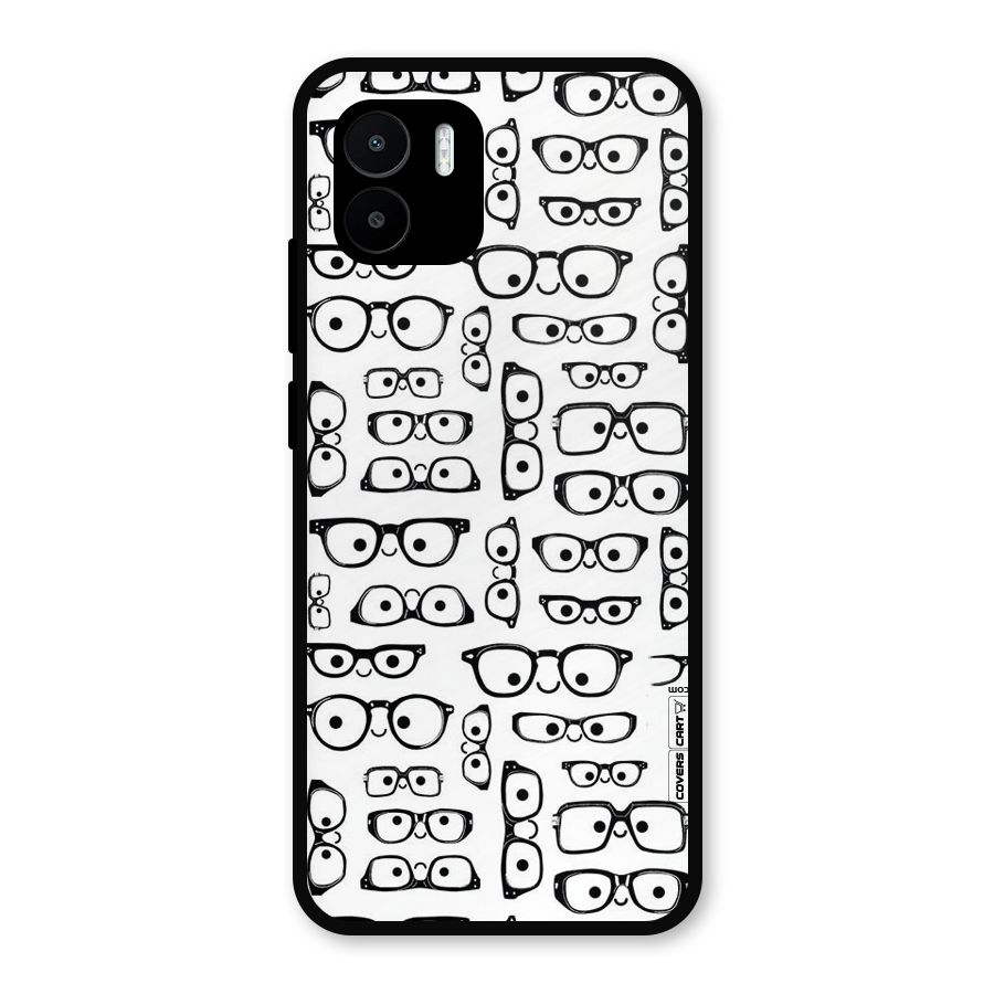 Nerdy Specs Metal Back Case for Redmi A2
