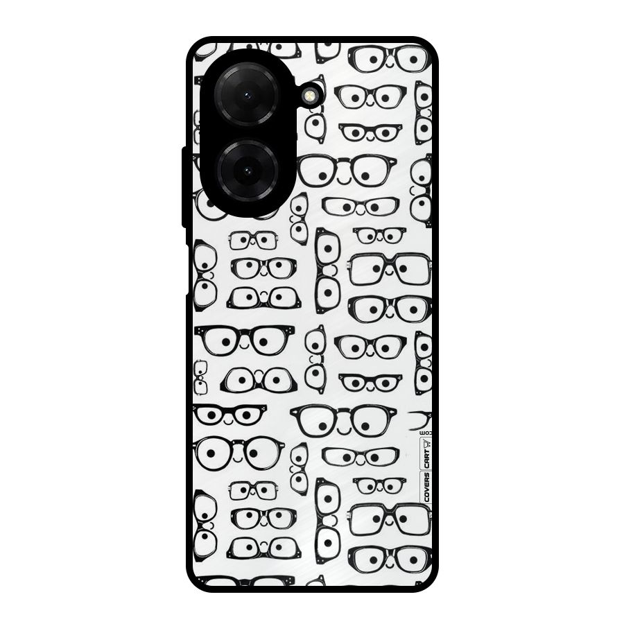 Nerdy Specs Metal Back Case for Redmi A5 4G