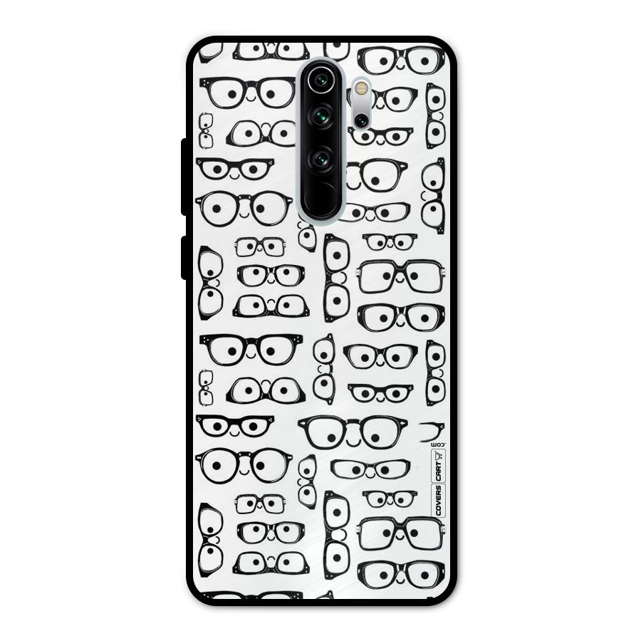 Nerdy Specs Metal Back Case for Redmi Note 8 Pro