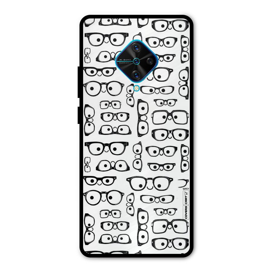 Nerdy Specs Metal Back Case for Vivo S1 Pro
