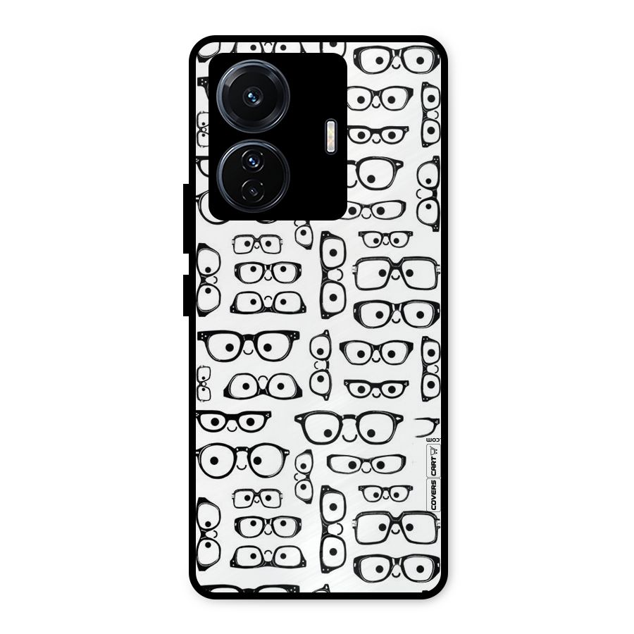 Nerdy Specs Metal Back Case for Vivo T1 Pro