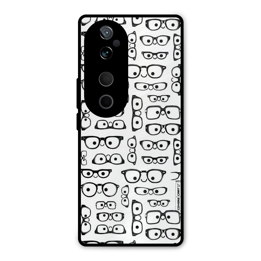 Nerdy Specs Metal Back Case for Vivo T3 Ultra