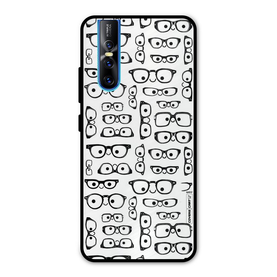 Nerdy Specs Metal Back Case for Vivo V15 Pro