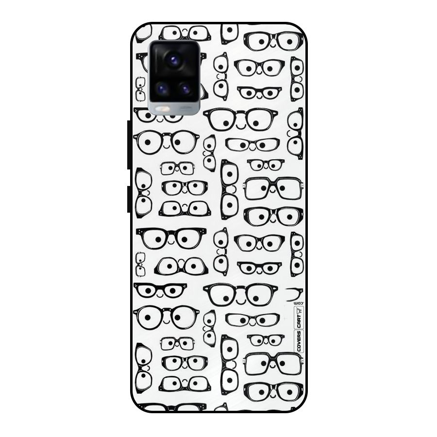 Nerdy Specs Metal Back Case for Vivo V20