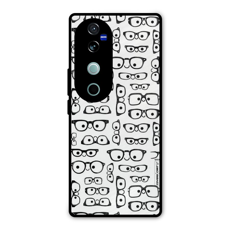 Nerdy Specs Metal Back Case for Vivo V40 Pro
