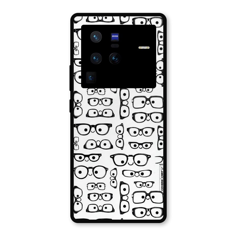 Nerdy Specs Metal Back Case for Vivo X80 Pro