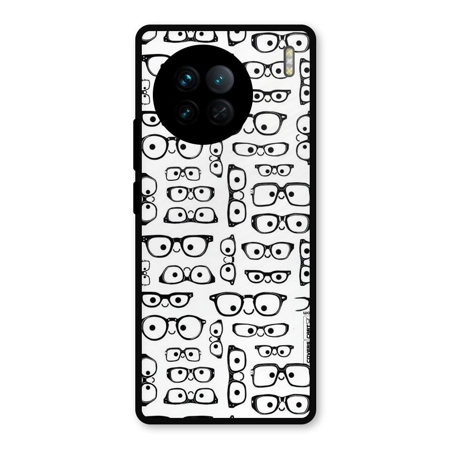Nerdy Specs Metal Back Case for Vivo X90