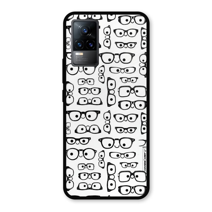 Nerdy Specs Metal Back Case for Vivo Y73