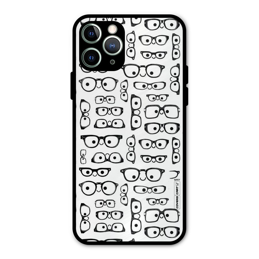 Nerdy Specs Metal Back Case for iPhone 11 Pro Max