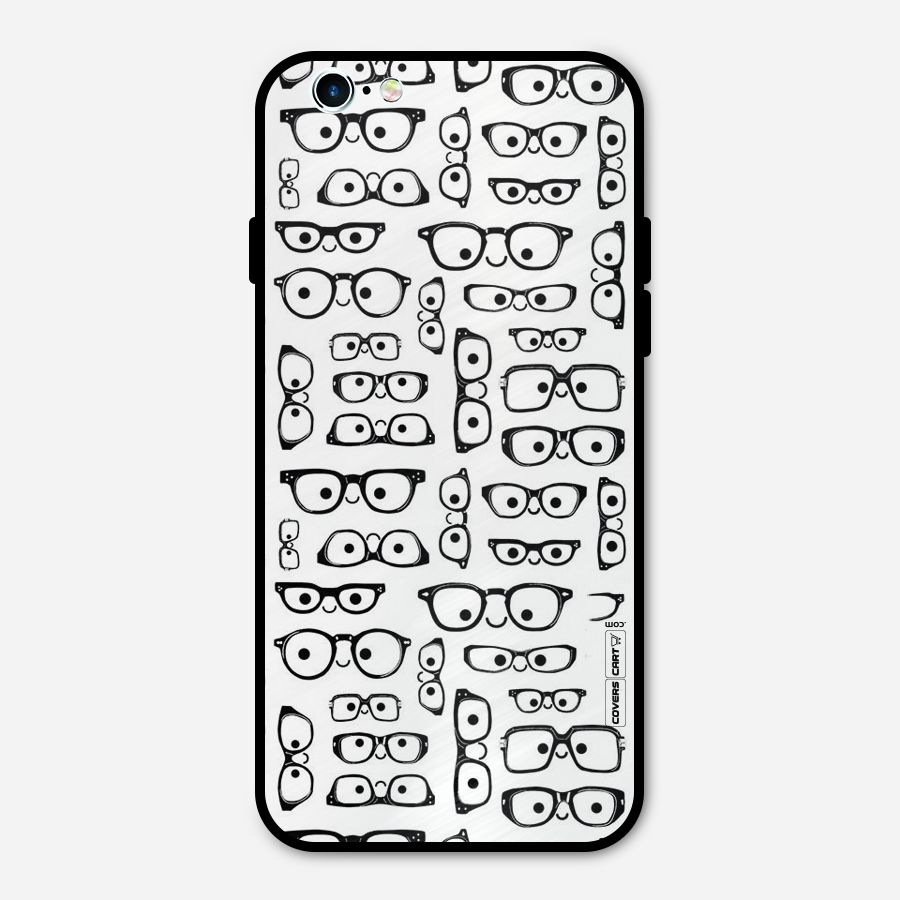 Nerdy Specs Metal Back Case for iPhone 6 6s