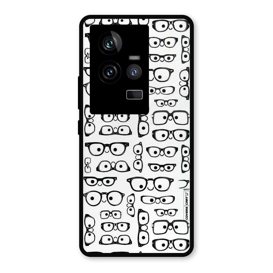 Nerdy Specs Metal Back Case for iQOO 11 5G