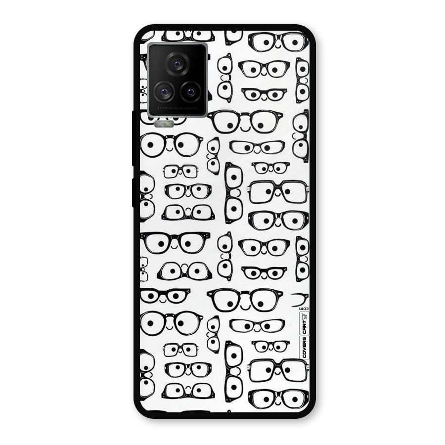Nerdy Specs Metal Back Case for iQOO 7 Legend 5G