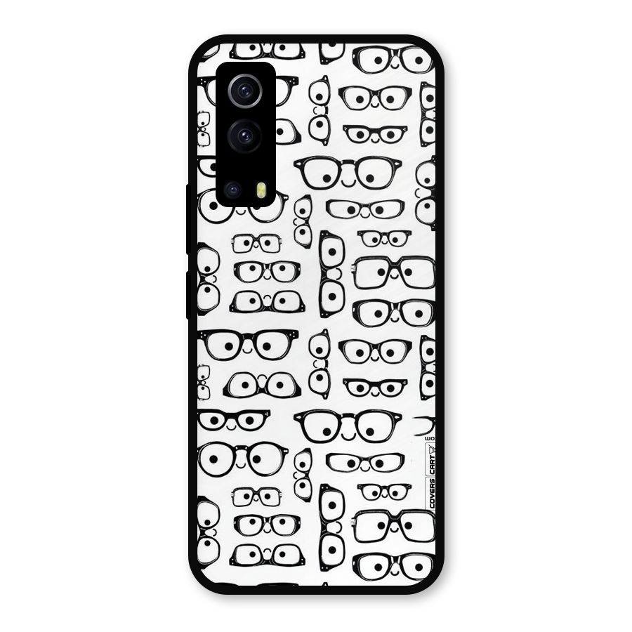 Nerdy Specs Metal Back Case for iQOO Z3