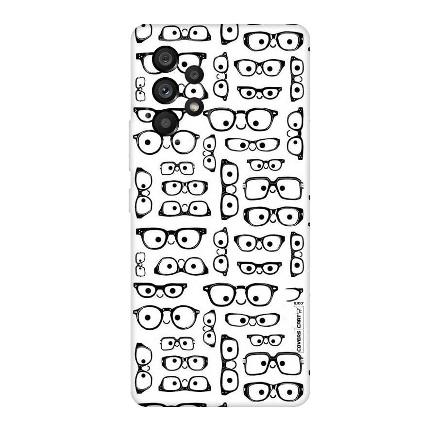 Nerdy Specs Original Polycarbonate Back Case for Galaxy A53 5G
