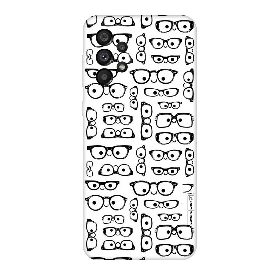 Nerdy Specs Original Polycarbonate Back Case for Galaxy A73 5G