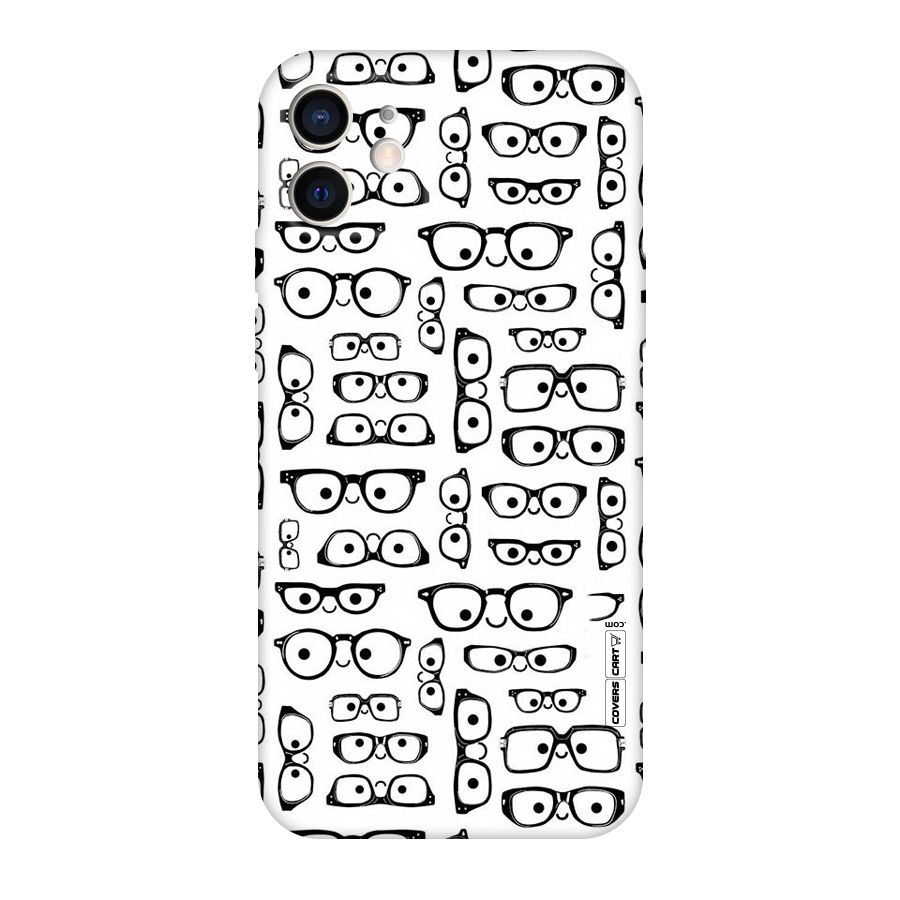 Nerdy Specs Original Polycarbonate Back Case for iPhone 12