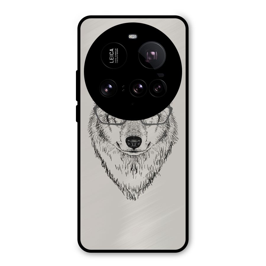 Nerdy Wolf Metal Back Case for Xiaomi 15 Ultra