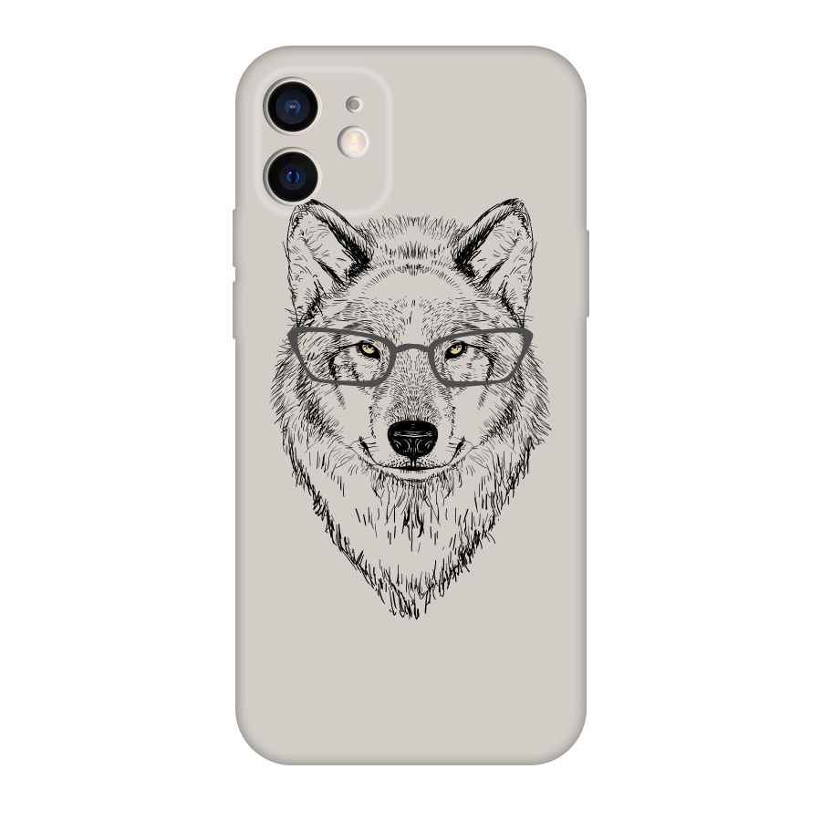Nerdy Wolf Original Polycarbonate Back Case for iPhone 12