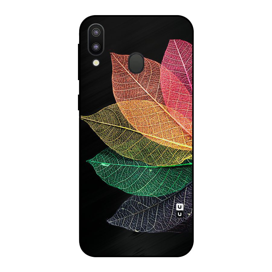 Net Leaf Color Design Metal Back Case for Galaxy M20