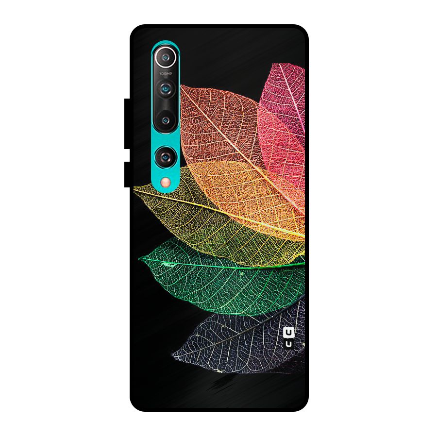 Net Leaf Color Design Metal Back Case for Mi 10