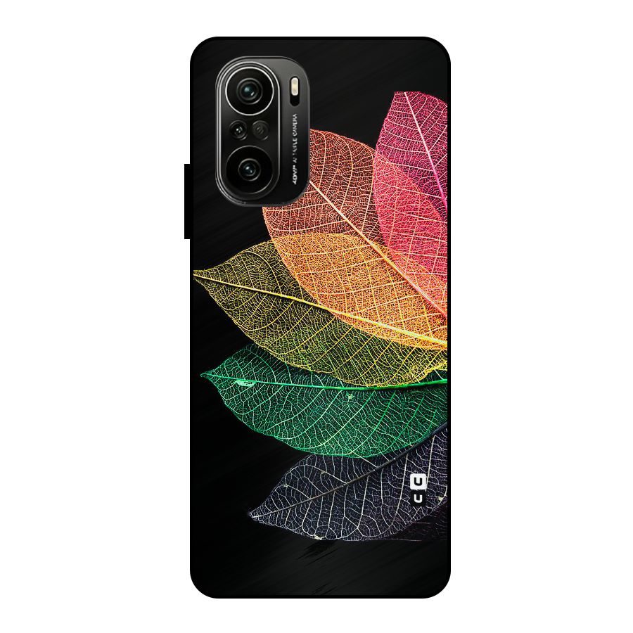 Net Leaf Color Design Metal Back Case for Mi 11X Pro