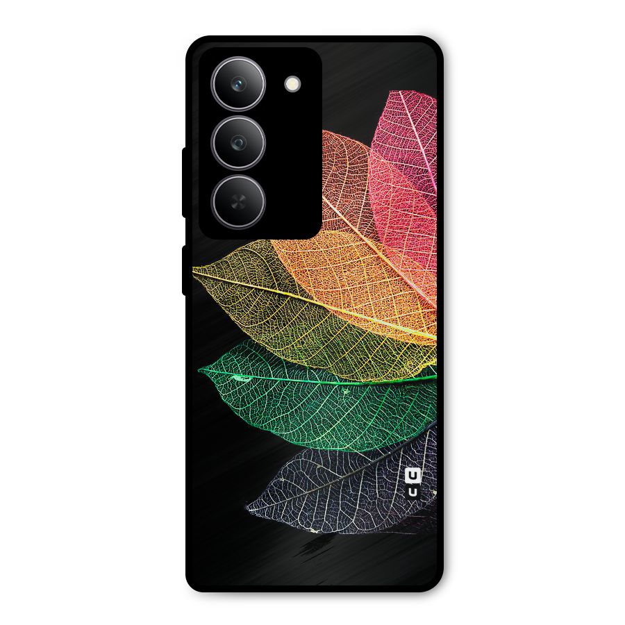 Net Leaf Color Design Metal Back Case for Realme P3x