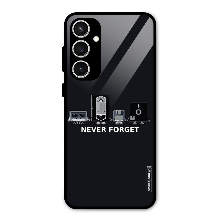 Never Forget Glass Back Case for Galaxy S23 FE