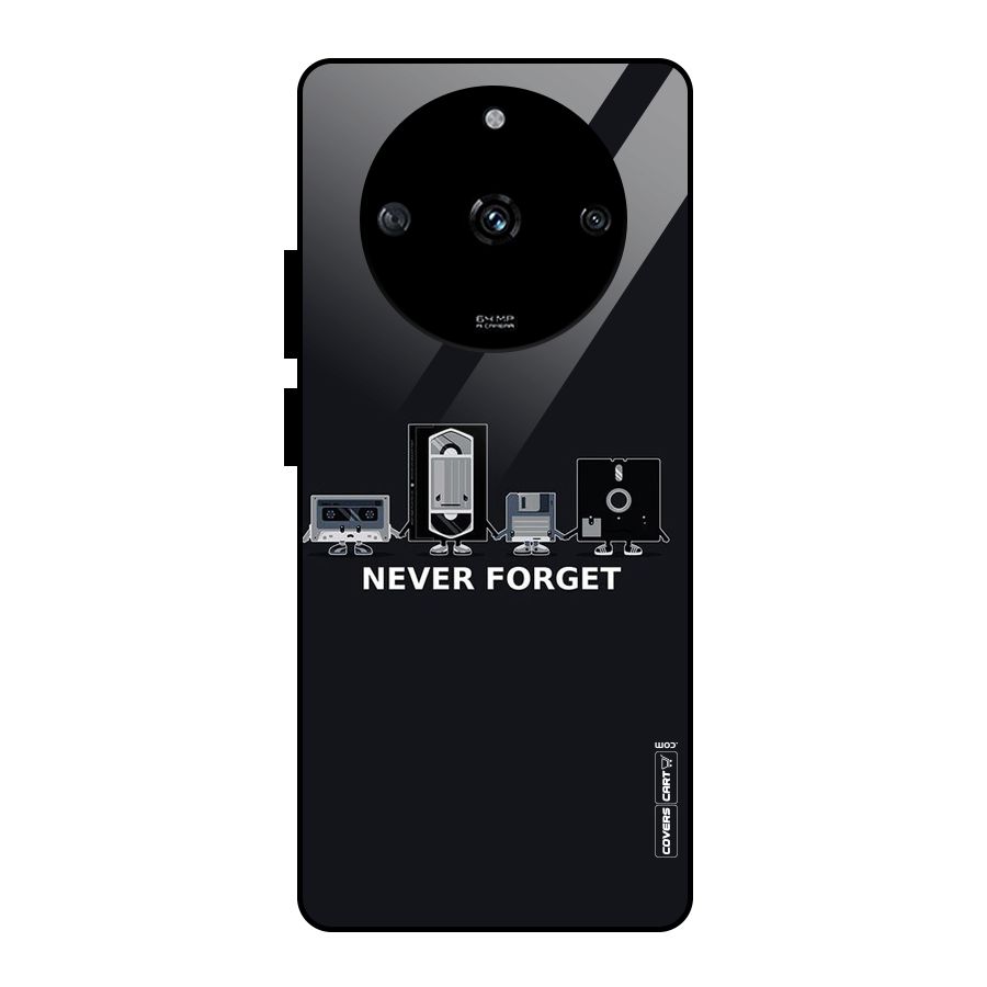 Never Forget Glass Back Case for Realme Narzo 60 5G