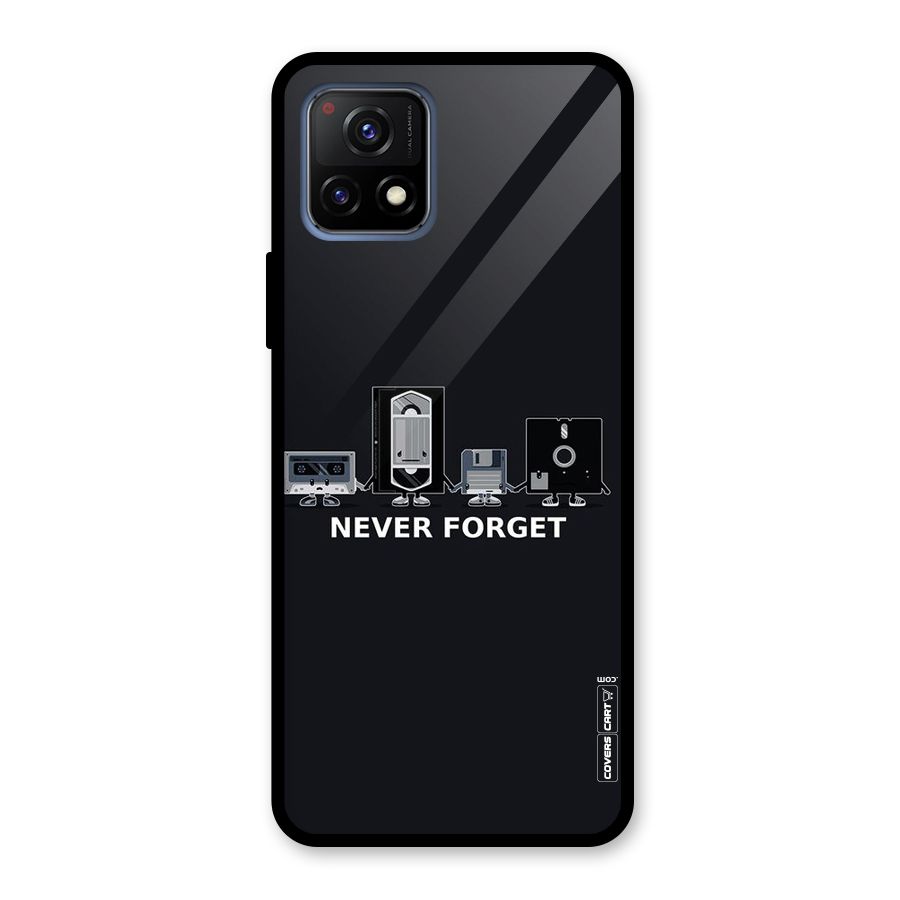Never Forget Glass Back Case for Vivo Y72 5G