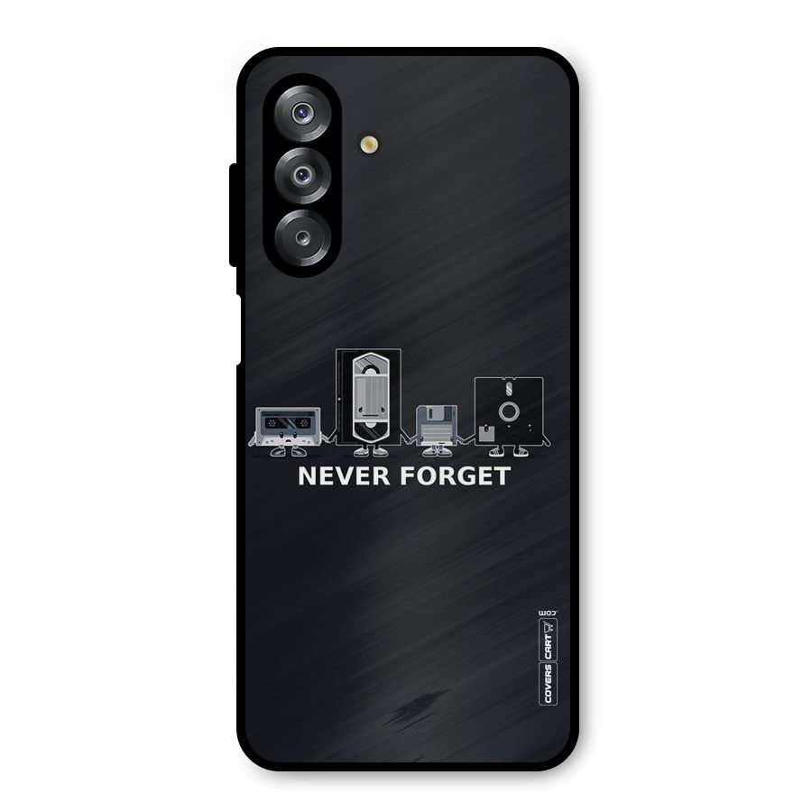 Never Forget Metal Back Case for Galaxy A26