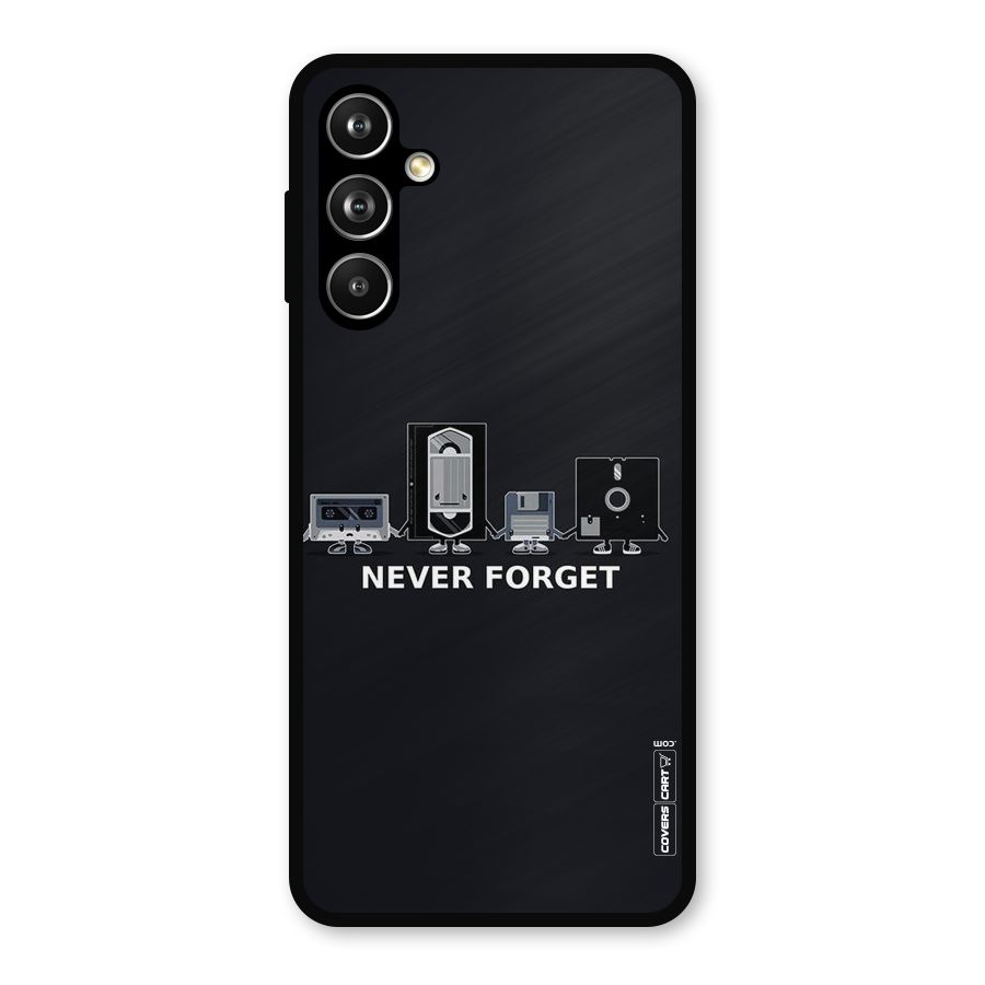 Never Forget Metal Back Case for Galaxy F54
