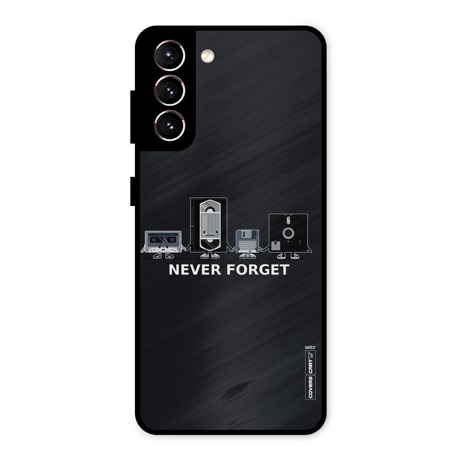 Never Forget Metal Back Case for Galaxy S21 5G