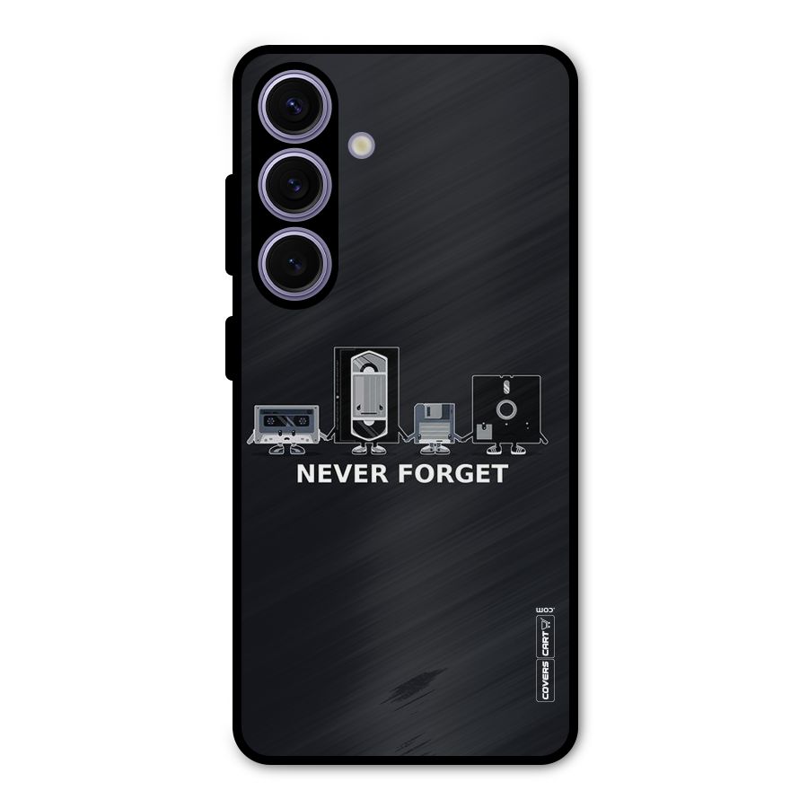 Never Forget Metal Back Case for Galaxy S24