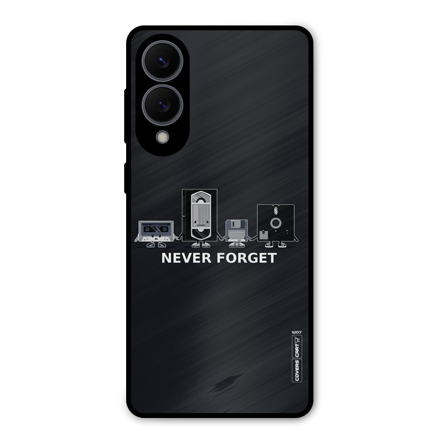 Never Forget Metal Back Case for Galaxy S25 Edge