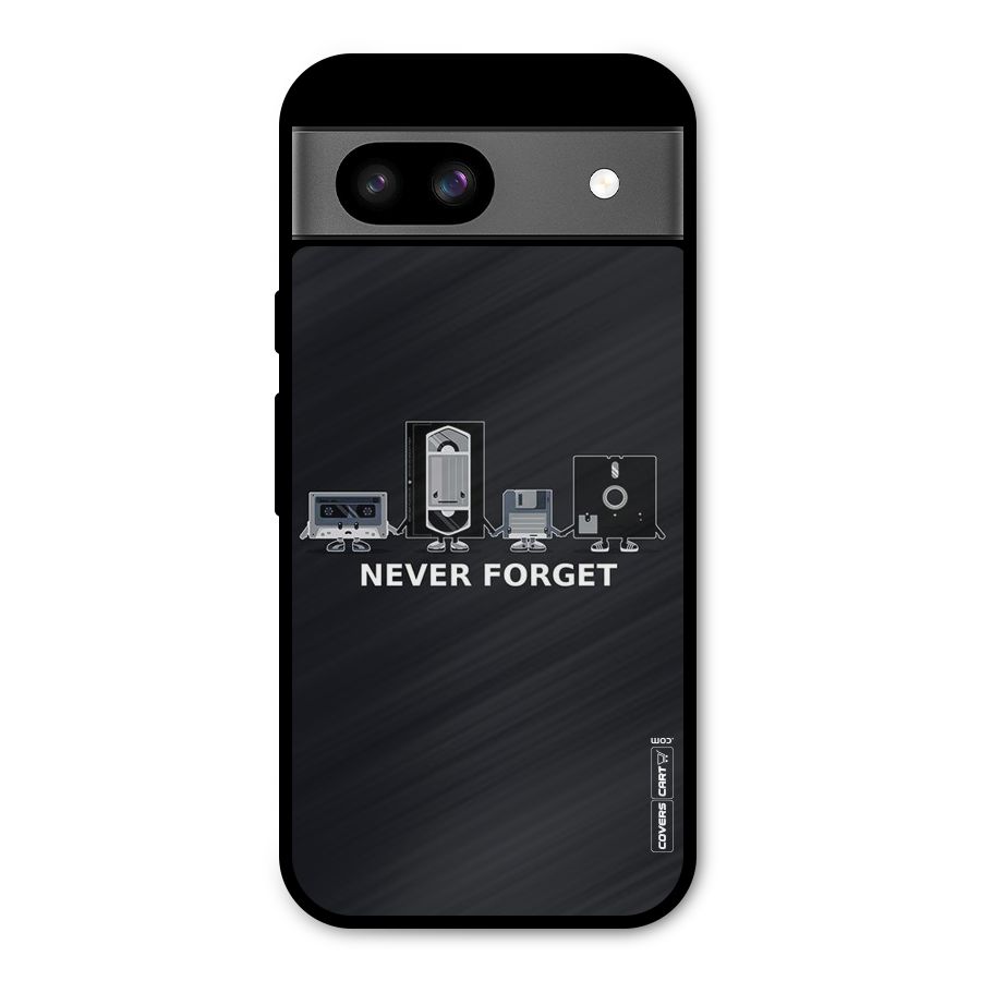 Never Forget Metal Back Case for Google Pixel 8a