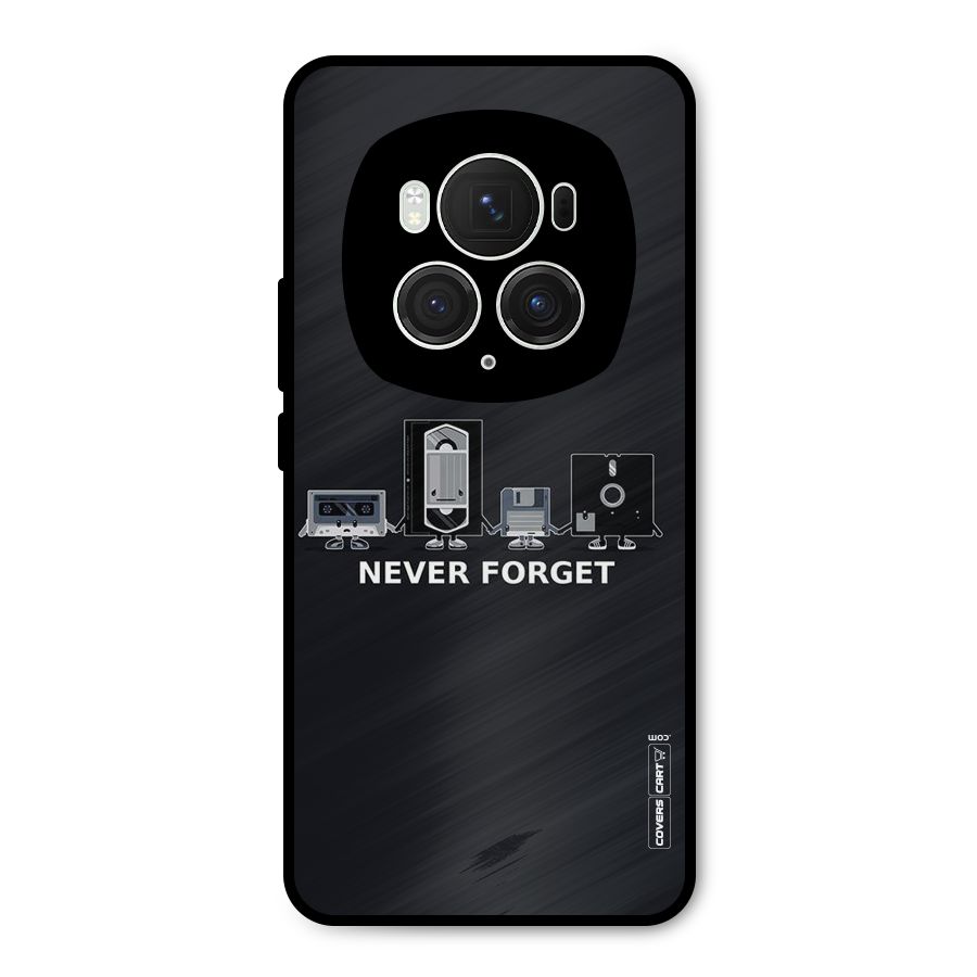Never Forget Metal Back Case for Honor Magic6 Pro
