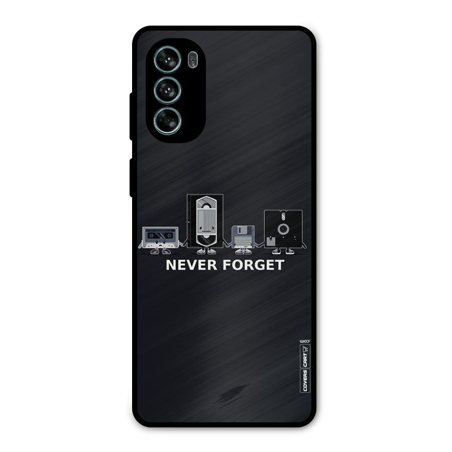 Never Forget Metal Back Case for Moto G62