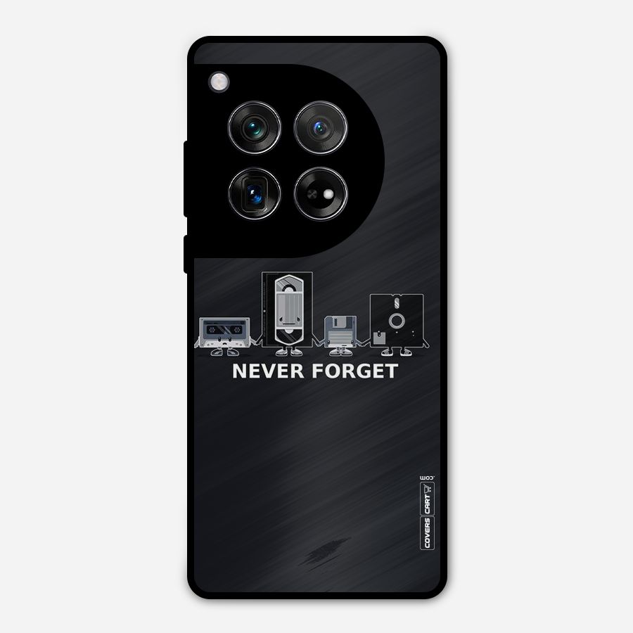 Never Forget Metal Back Case for OnePlus 12