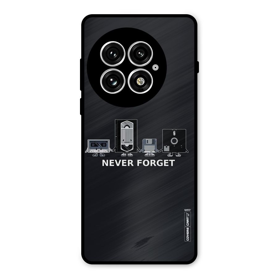 Never Forget Metal Back Case for OnePlus 13