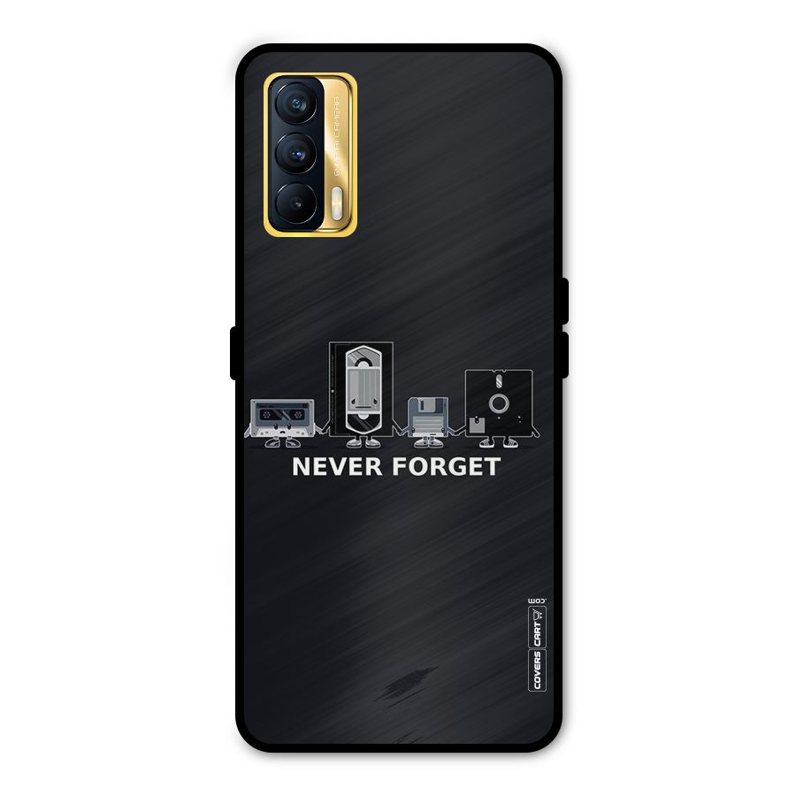 Never Forget Metal Back Case for Realme X7