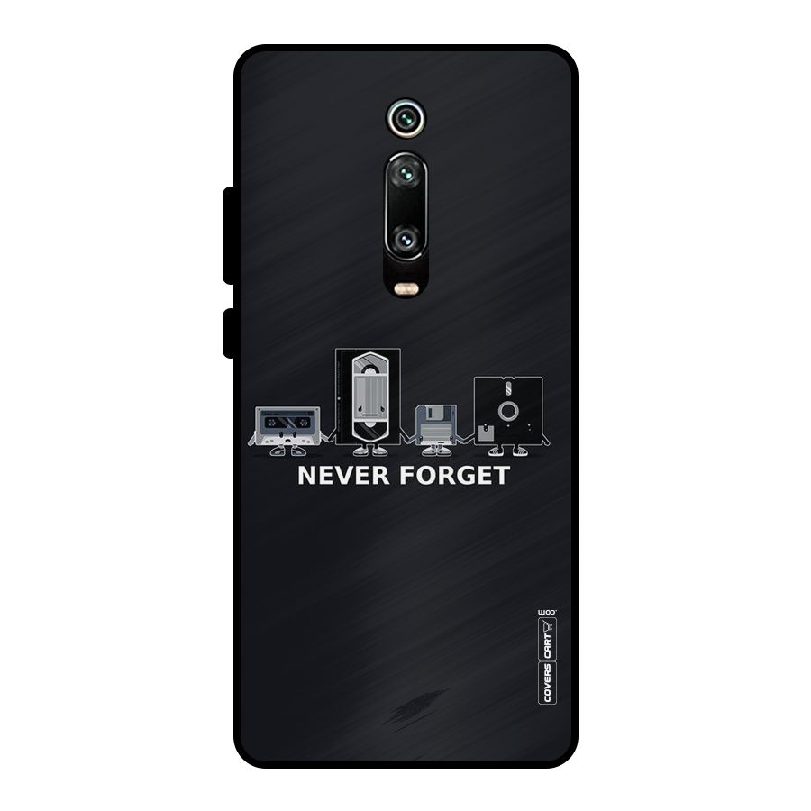 Never Forget Metal Back Case for Redmi K20