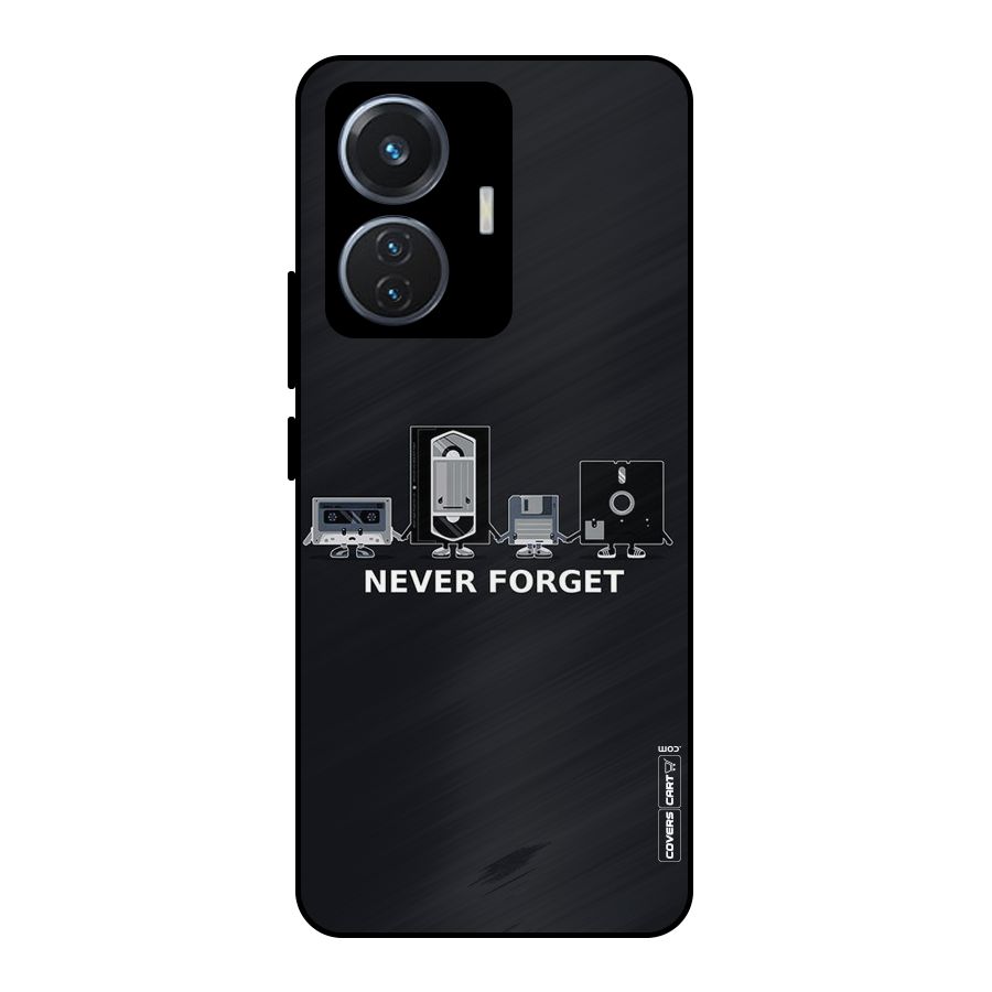 Never Forget Metal Back Case for Vivo T1 44W